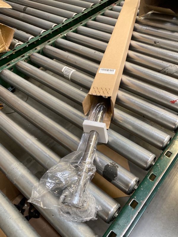 Photo 1 of  Chrome Shower Curtain Rod 31 to 80 Inch,1 Inch Diameter Adjustable Spring Tension Curtain Rod No Drilling Stainless Steel Telescoping Rod,No Rust 