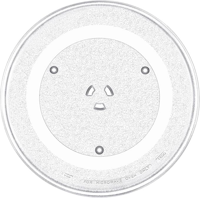 Photo 1 of 14 1/8" Microwave Turntable Glass Tray by Beaquicy - 14 1/8 INCH Microwave Plate Replacement for GE Microwave - Replaces DE74-20002B WB49X10063 DE74-20002A DE74-20002D WB39X10038 WB49X10096