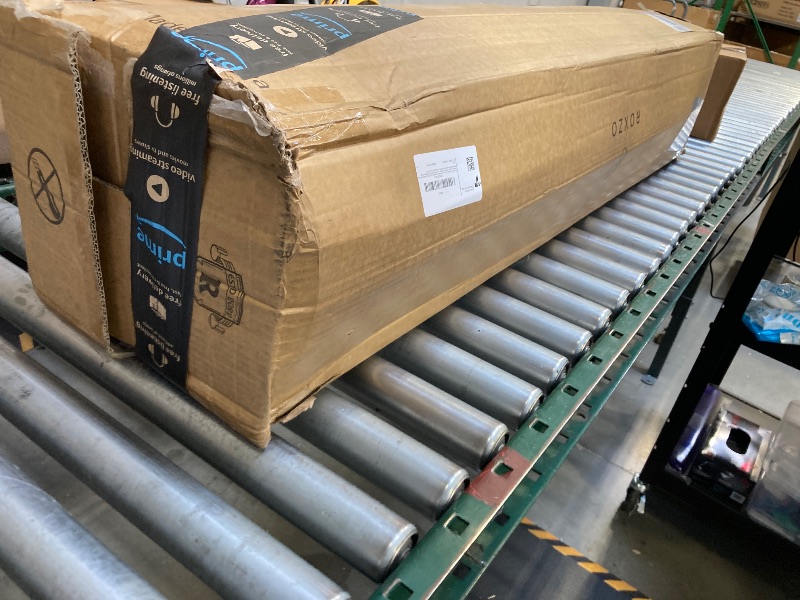 Photo 1 of Roxzo Mattress Topper, 6 Inch Memory Foam, Full Size, Tri-fold, Ventilated, Conform Ergonomics, Soft, Portable, Floor Guest Bed, 73x52x6 inches