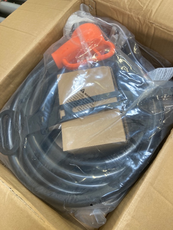 Photo 1 of WELLUCK 50 Amp 15FT RV Power Extension Cord with Cord Organizer, Heavy Duty NEMA 14-50P to SS 2-50R RV Twist Locking Adapter Plug for RV Camper and Generator to House, 6/3+8/1 Gauge, ETL Listed