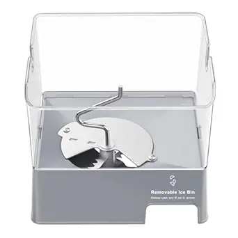 Photo 1 of Upgraded W11129522 Ice Bucket Compatible with Whirlpool Ice Maker Replacement Parts, W10564750 Whirlpool Ice Bucket Removable Ice Bin, KRMF706EBS01, KFIV29PCMS03, KRFF707ESS01 Ice Bucket Assembly