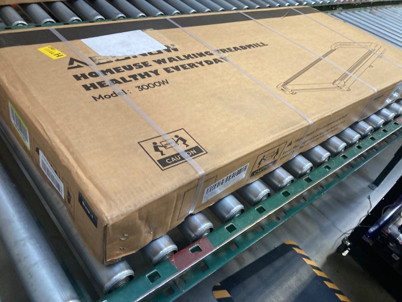 Photo 1 of Walking Pad, Under Desk Treadmill with Incline for Home Office 2.5HP Portable Walking Treadmill with 265 Lbs Weight Capacity Walking Machine, Remote Control, LED Display***factory Sealed