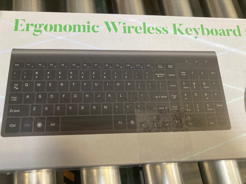 Photo 1 of Ergonomic Wireless Keyboard 