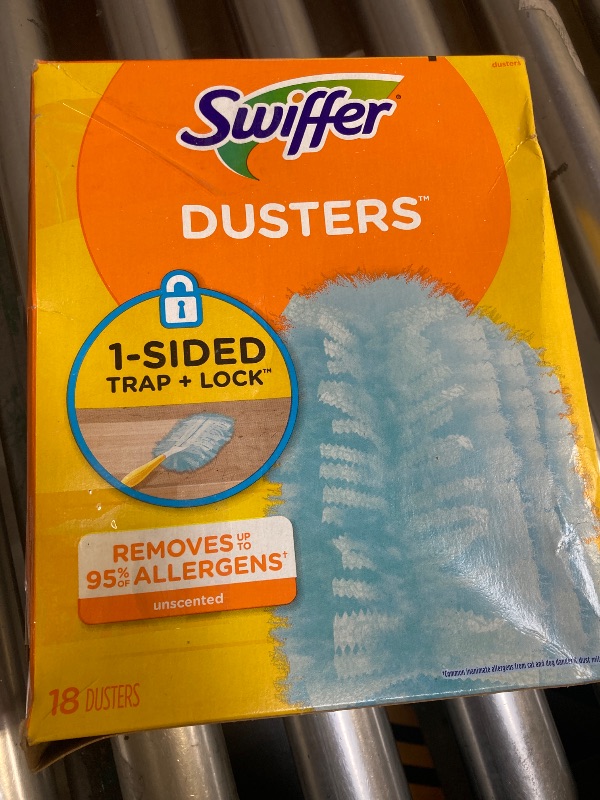 Photo 1 of Swiffer® Dry Sweeping Cloth Refills, Unscented, 9 1/2" x 7 5/8", Pack of 18 Cloths