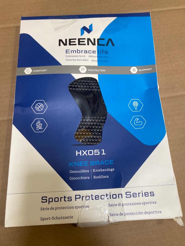 Photo 1 of NEENCA Professional Knee Brace for Pain Relief, Medical Knee Support with Patella Pad & Side Stabilizers, Compression Knee Sleeve for Meniscus Tear, ACL, Joint Pain, Runner, Workout - FSA/HSA Eligible