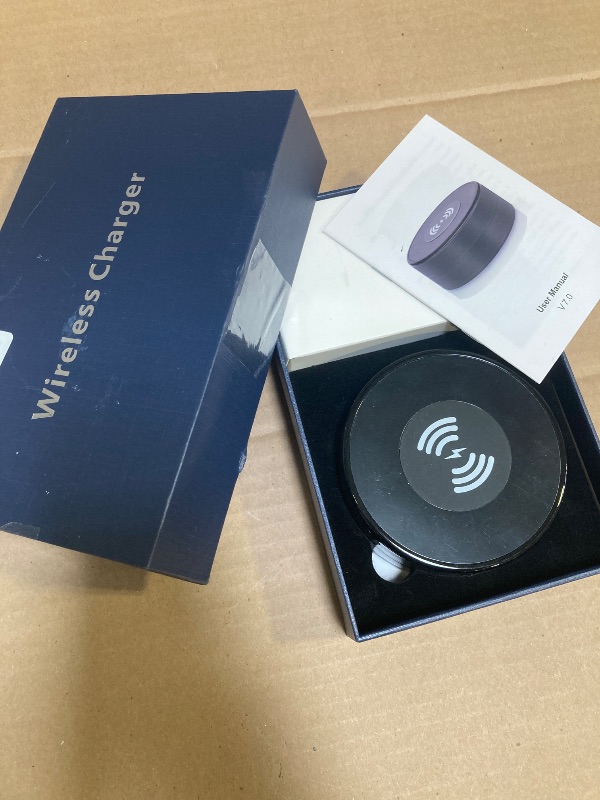Photo 1 of CHHANLOO WiFi Video Recorder Real-Time Camera with Wireless Charger, 1080P HD.Motion Detection 160°Viewing Angle Security Camera for Home Office Store(2.4/5Ghz)