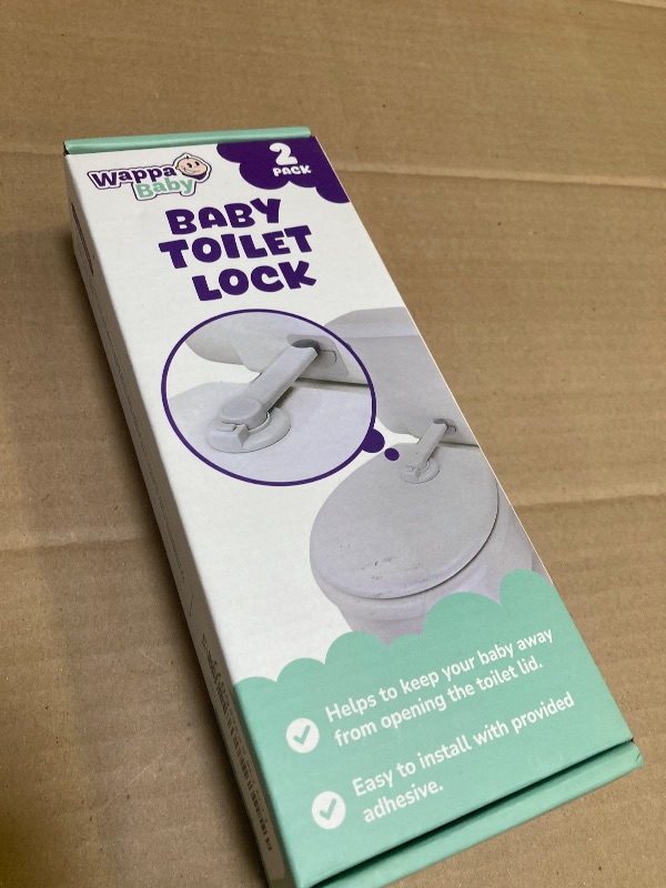 Photo 1 of Toilet Locks Baby Proof (2-Pack) Ideal Baby Proof Toilet Lid Lock with Arm – No Tools Needed Easy Installation with 3M Adhesive – Top Safety Toilet Seat Lock – Fits Most Toilets, White
