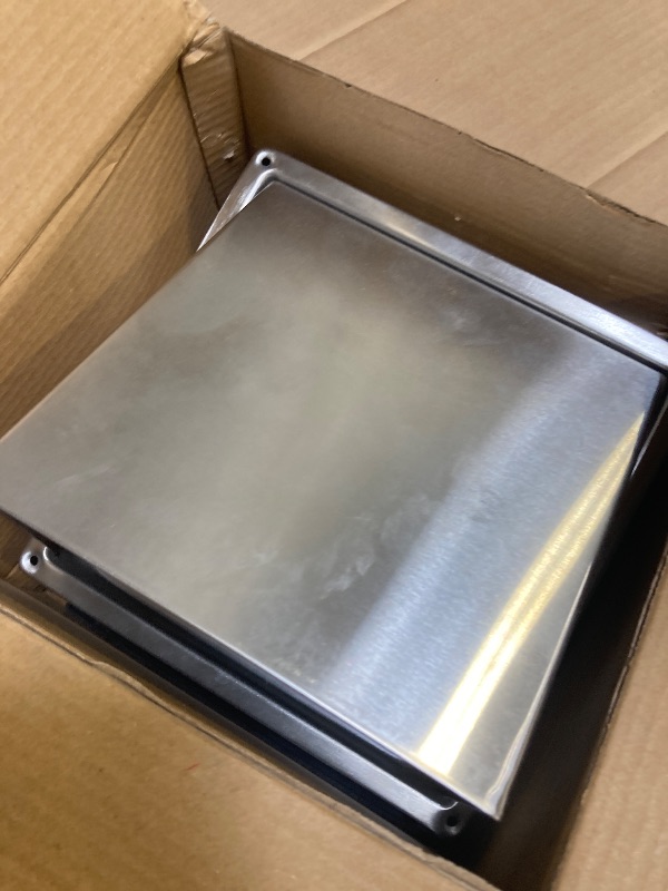 Photo 1 of FRESH SPEED 6 Inch Dryer Vent Cover Outside Stainless Steel Wall Vent with Removable Cover and Bird Screen Mesh