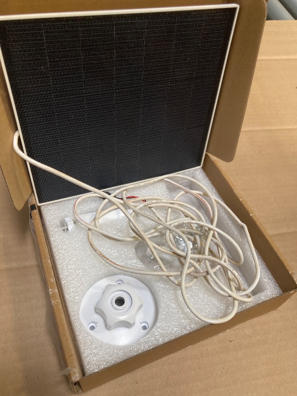 Photo 1 of Solar Panel for Ring Doorbell 1/2/3/3+/4, Video Doorbell, Ring Battery Doorbell, Solar Charger 6W AC 9V Waterproof, Adjustable Panel Mount, 9.8ft Cable