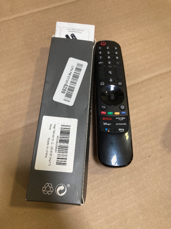 Photo 1 of Magic Remote for LG-Smart-TV-Remote-Control-Replacement with Pointer and Voice Function,Compatible with LG 2019-2024 UHD OLED QNED NanoCell 4K 8K Smart TV