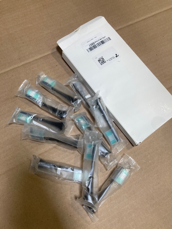 Photo 1 of Everystep Replacement Toothbrush Heads 10 Pack for AquaSonic Black Series for Vibe Series Black Series pro, and for Duo Series pro Electric Toothbrush,Balck