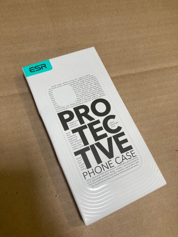 Photo 1 of ESR for iPhone 11 Phone Case, Compatible with MagSafe, Shockproof Military-Grade Protection, Magnetic Phone Case for iPhone 11, Classic Hybrid Case (HaloLock), Clear