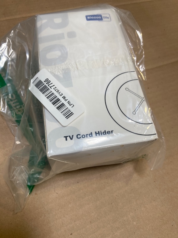 Photo 1 of TV Wire Hider Kit for Wall Mount TV, White in Wall Cable Management Kit, Includes 2 Pass Throughs and Hole Saw Drill Attachment for Easy Install