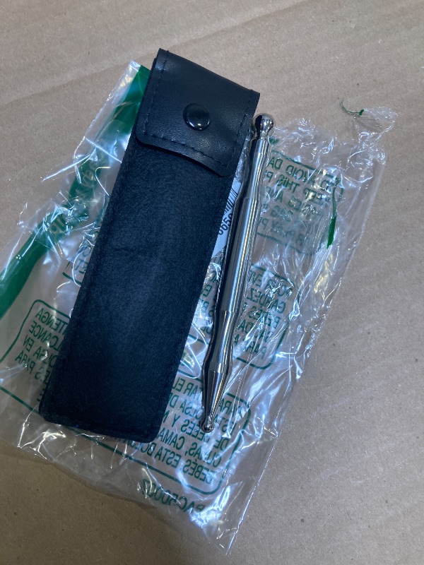 Photo 1 of Acupuncture Pen, Facial Reflexology Tools Stainless Steel, Trigger Point Massager Tool, Deep Tissue Massage Tool