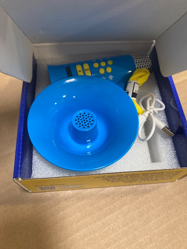 Photo 1 of Voice Changer for Kids - Gifts for Kids - Voice Changing Device for Boys & Girls Ages 3-8+ Olds - Birthday Gifts for 3, 4, 5, 7, 8 Year Old Boy - Cool Outdoor Toys Gift Ideas for Kid, Toddler