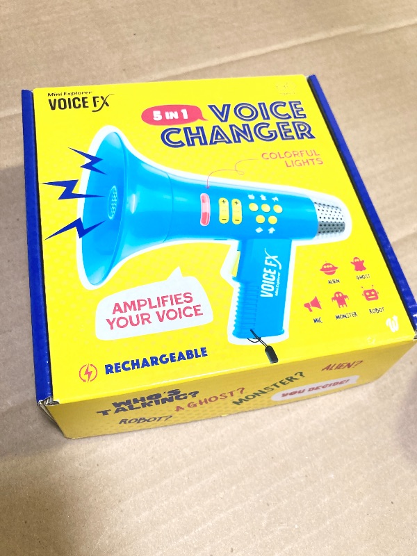Photo 1 of Voice Changer for Kids - Gifts for Kids - Voice Changing Device for Boys & Girls Ages 3-8+ Olds - Birthday Gifts for 3, 4, 5, 7, 8 Year Old Boy - Cool Outdoor Toys Gift Ideas for Kid, Toddler