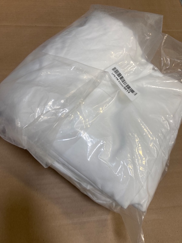 Photo 1 of Amazon Basics Lightweight Pleated Bed Skirt, Twin, Bright White, Solid