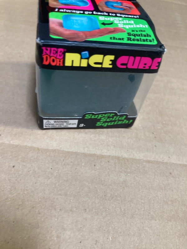 Photo 1 of Schylling NeeDoh Nice Cube -Sensory Squeeze Toy with Super Solid Squish - 2.25" Cube