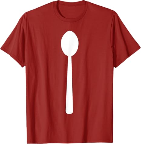 Photo 1 of Male Size L--Kitchen Utensil Spoon Simple Easy Halloween Party Costume T-Shirt
