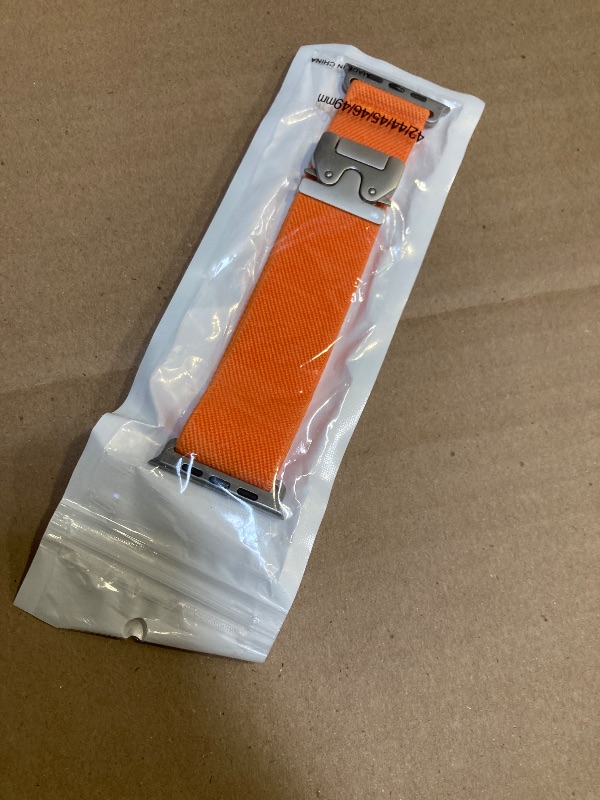 Photo 1 of Elastic Sport Band for Apple Watch Ultra 3/2/1 Bands 49mm 46mm 45mm 44mm 42mm 41mm 40mm 38mm Men Women, Adjustable Parachute Buckle Nylon Fabric Wristband for iWatch Series 11 10 SE 9 8 7 6 5 4 3