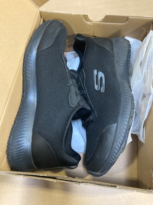 Photo 1 of Size 9---Skechers Women's Squad Sr Food Service Shoe, Black, 9