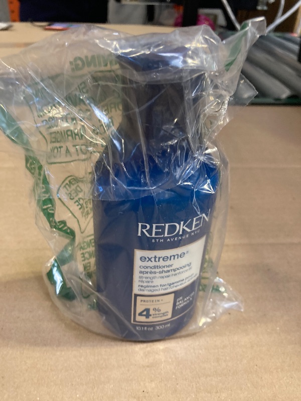 Photo 1 of Redken Extreme Conditioner | Anti-Breakage & Protection for Damaged Hair | Strengthen and Fortify Hair | Infused With Proteins | For Weak, Brittle Hair | 10.1 Fl Oz