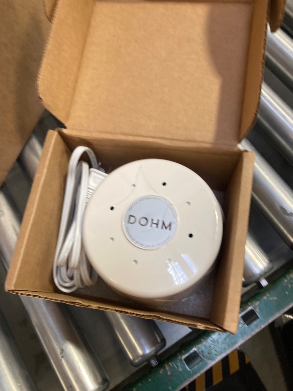 Photo 1 of Yogasleep Dohm Classic (White) The Original White Noise Sound Machine, Soothing Natural Sounds from a Real Fan, Sleep Therapy for Adults & Baby, Noise Cancelling for Office Privacy & Meditation