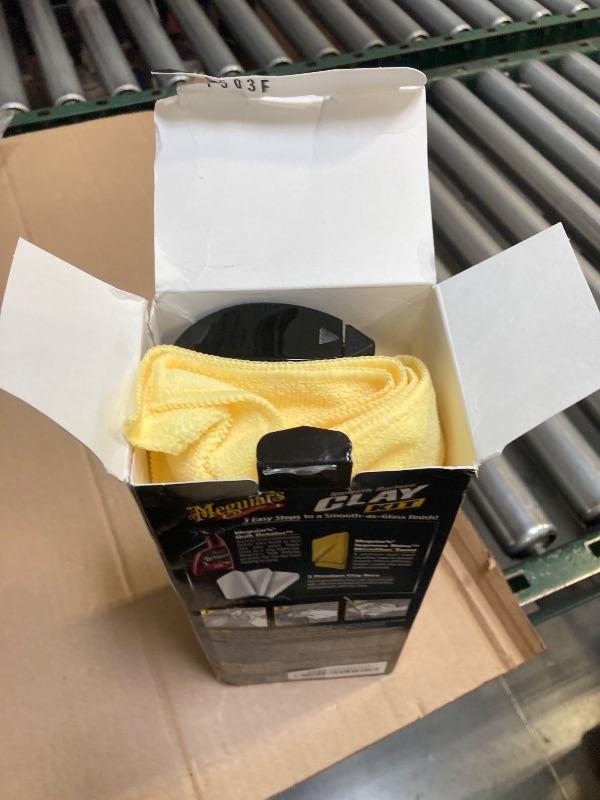 Photo 1 of Meguiar's G191700 Smooth Surface Clay Kit, Safe and Easy Car Claying for Smooth as Glass Finish