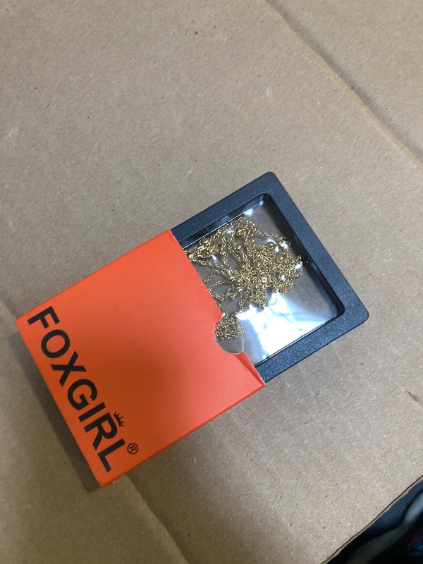 Photo 1 of Foxgirl Lariat Gold Necklace for Women, Dainty Long Necklace 14k Gold Plated/Silver Y-Shaped Pendant Necklace Trendy Layered Cz Beaded Chain Drop Necklaces Simple Gold Jewelry For Women Gift