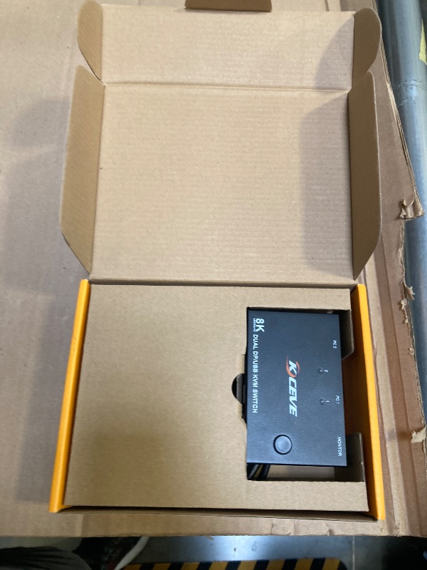 Photo 1 of 8K USB 3.0 Displayport KVM Switch 2 Monitors 2 Computers 8K@30Hz 4K@144Hz,MLEEDA Dual Monitor Displayport 1.4 KVM Switches with 4 USB 3.0 Port for USB Device,Wired Remote and USB Cables Included
