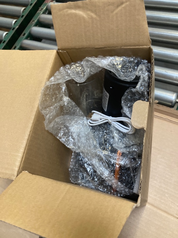 Photo 1 of -Hide Smoking Fan for Smoking Indoors, Black Purple Electric Smokeaway Purifier Fan Portable Table Smoke Air PuriferFan Adjustable Angle Kitchen Mini Filter Smoke(Rechargeable) (Black Gold)