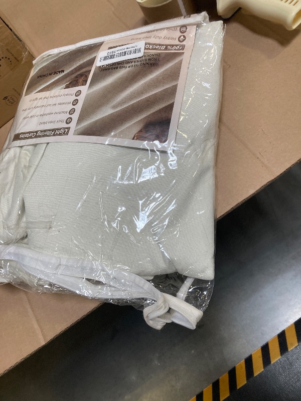 Photo 1 of 100% Blackout Curtains 90 Inches Long for Living Room 2 Panels Set, Room Darkening Energy Saving Curtain Window Coverings Elegant Flax Linen Hook Belt Pleated Drapes Aesthetic Bedroom(W50"xL90",Birch)