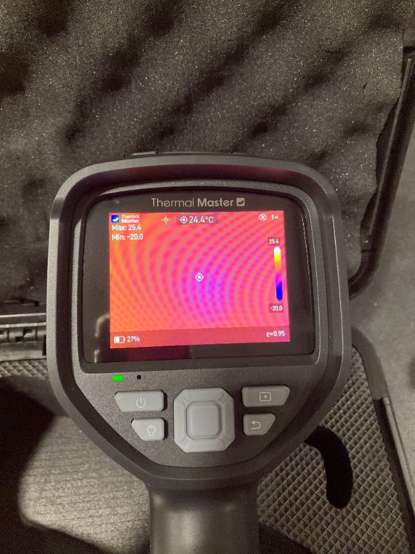 Photo 1 of Handheld Thermal Camera, 512×384 X³IR Resolution, Thermal Imaging Camera with 2MP Visual Camera, 640×480 3.5" IPS Screen Thermal Imager with Laser, -4?to 1022?, 60Hz, 40mK(Thor 002)