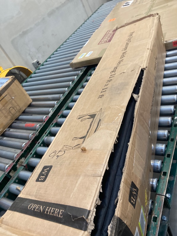 Photo 1 of  COOS BAY 11x11 Pop-Up Instant Gazebo Tent with Mosquito Netting Outdoor Canopy Shelter with 121 Square Feet of Shade (Blue) 