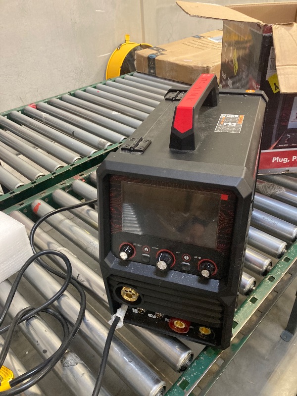 Photo 1 of  YESWELDER Firstess DP200 Dual Pulse,7-Inch LCD Screen 120/240V Dual Voltage MIG Welder,MIG/Pulsed MIG/Flux Core/Spool Gun MIG/Lift TIG/Stick Multiprocess Welding Machine 