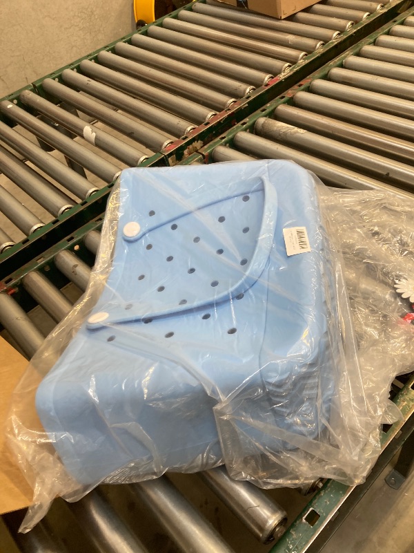 Photo 1 of  Beach Bag Rubber Tote Bag - Extra Large Handbag with Charms Waterproof Lightweight Travel Purses for Pool Boat 