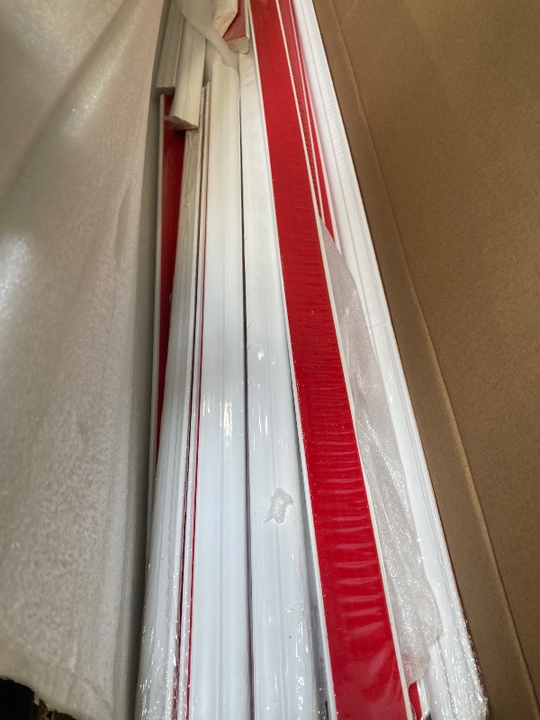 Photo 1 of  Peel and Stick Wall Molding Kit – Pre Cut Wainscoting Panels, DIY Molding Trim for Walls, Easy Install Accent Wall Kit, Peel and Stick Wainscoting Panels, Wainscoting Panels 