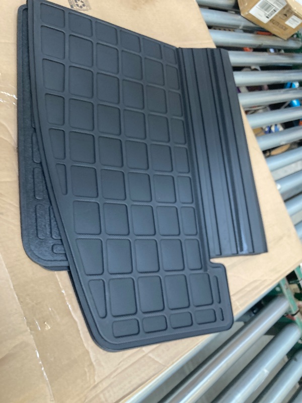 Photo 1 of  Rongtaod Cargo Mat Compatible with 2024 2025 2026 Hyundai Santa Fe Trunk Mat Cargo Mat Cargo Liner All Weather Santa Fe Accessories (Trunk Mat with Backrest Mat) 