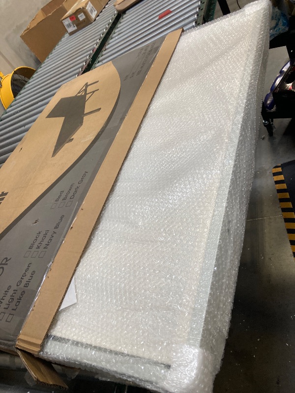 Photo 1 of  Aluminum Chaise Lounge Chair Outdoor with Wheels, Patio Lounge Chair with Adjustable 5-Position Recliner and Full Flat Tanning Chair for Patio, Beach, Pool, White 