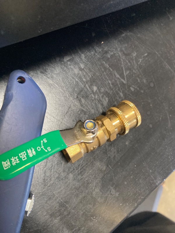 Photo 1 of  ATF Adapter Quick Connector Metal Dispenser Shut Off Valves Replacement for Transmission Oil Refilling 