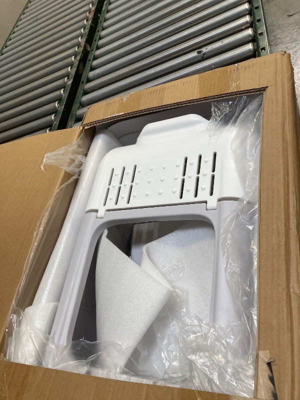 Photo 1 of  PawHut Stainless Steel Litter Box, Extra Large Enclosed Cat Litter Box with Front-Entry and Top-Exit, Scoop, Deodorizer Bag, Sand Drop Pedal, Anti-Urine Leakage, Non-Sticky and Easy to Clean 