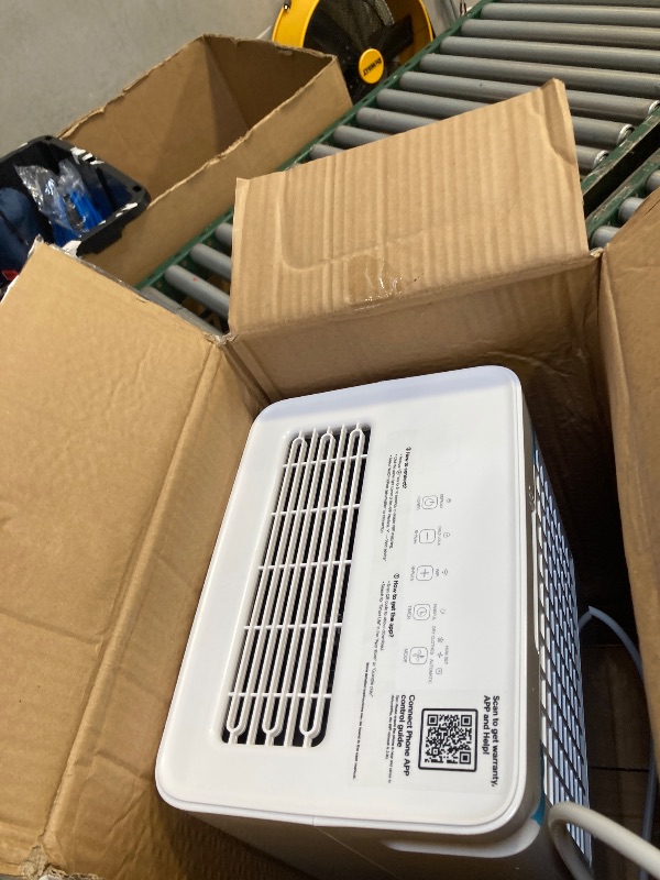 Photo 1 of  Dehumidifier for Basements, 2000 Sq. Ft., 30 Pints, Max 50 Pints 1.6L Tank, App-Controlled, With 4.9 ft Drain Hose Low noise, for Living room, Basements and Office 
