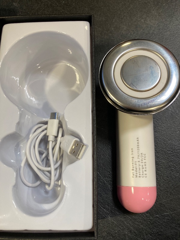 Photo 1 of Body Sculpting Machine - Professional Cordless Cellulite Massager - Suitable for Belly, Neck, Leg, Hip, Arm (Pink)