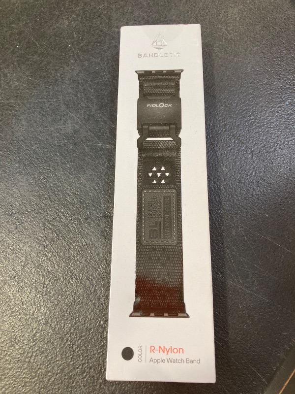 Photo 1 of Bandletic Compatible with Apple Watch Ultra Band 49mm for Men - Rugged Nylon Straps with FIDLOCK Magnetic Clasp for iWatch Series 10 46mm, 9/8/7 45mm, SE/6/5/4 44mm, 3/2/1 42mm