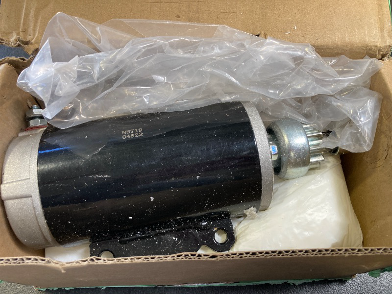 Photo 1 of New Marine Starter Compatible with Johnson 85 88 90 100 110 112 115 125 135 140 HP, Evinrude E85 E90 E90 E100 E110 E112 E115 E125 E135 E140 1973-1998, 385529 389954 585051 20513579TBA 0139940