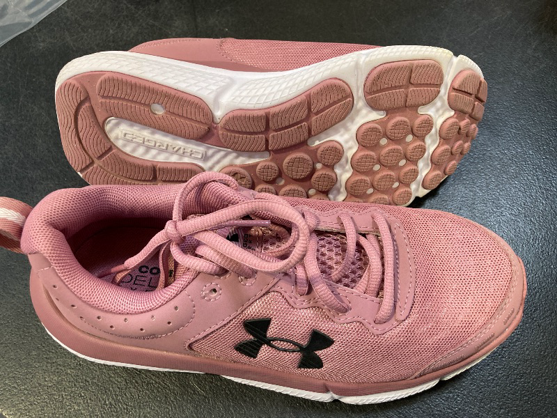 Photo 1 of Under Armour Women's Charged Assert 10, (600) Pink Elixir/Pink Elixir/Black, 6.5, US