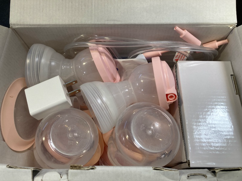 Photo 1 of NCVI Electric Breast Pump 8782, Portable Hospital-Grade Double Pump with 4 Modes & 9 Levels, Anti-Backflow, Rechargeable Quiet Breastfeeding Pump for Efficient Comfortable Use at Home, Work or Travel