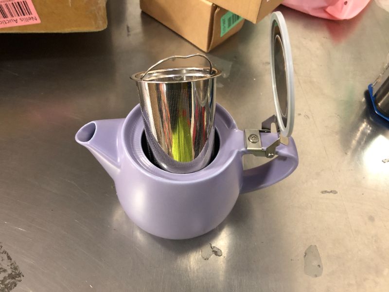 Photo 1 of Small Lavender Teapot