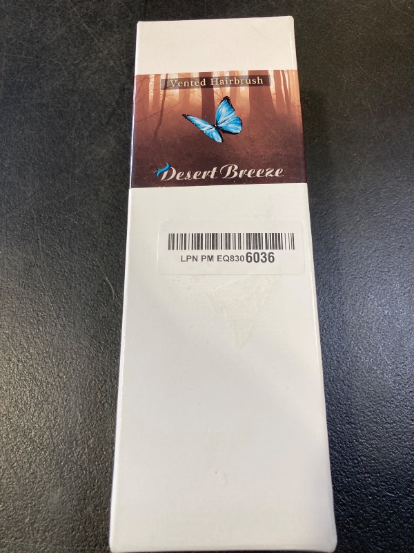 Photo 1 of 100% Pure Wild Boar Bristle, Vented Hair Brush, for Blow Drying and Natural Shine, Black Walnut Handle, Made in Germany