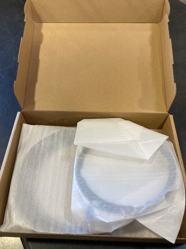 Photo 1 of Acrylic Auxiliary Headlight Protection Cover With Rubber Ring Mounting Compatible With Harley 117 Softail Low Rider ST FXLRST 2022-2025, for Softail Low Rider El Diablo FXRST 2022 (transparent lens)